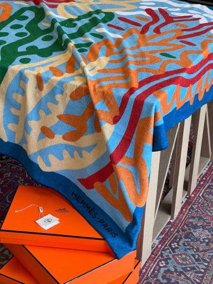 Hermès Paris Blanket.