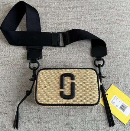 Marc Jacobs The Snapshot Bag (Raffia Edition)